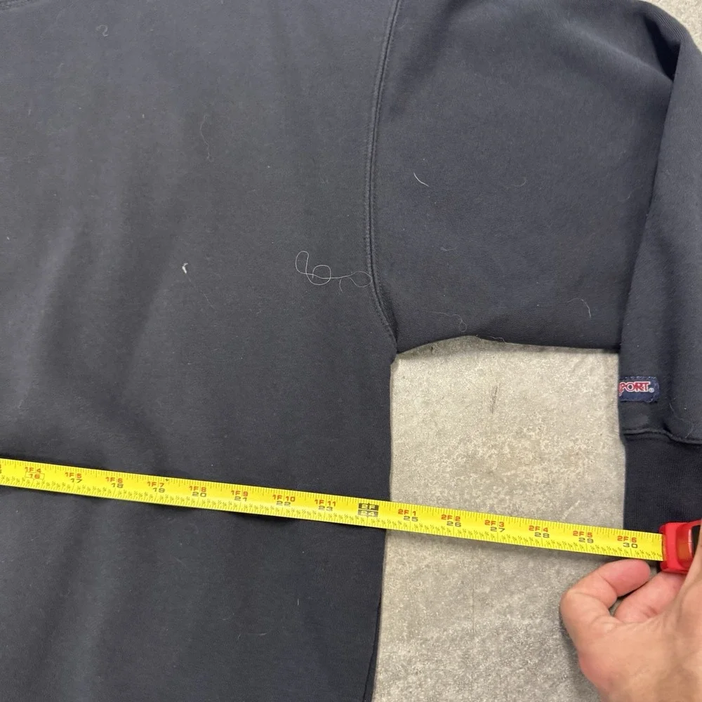 Vintage Texas Tech Crewneck Red Raider Black Red Sweatshirt USA Mexico Sz XL